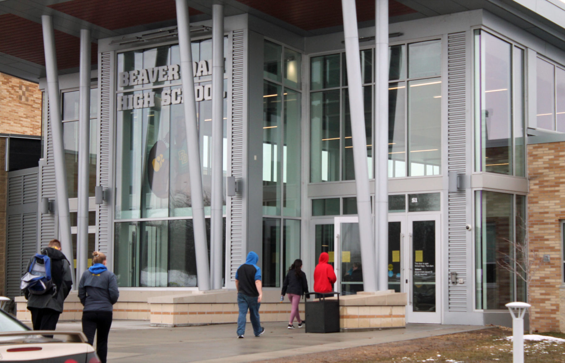 Students get materials